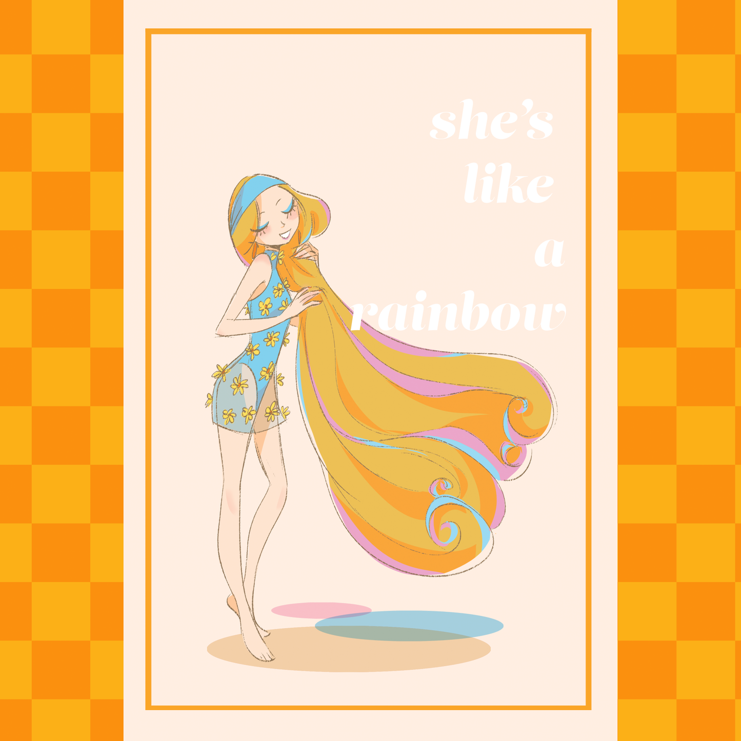 Metaphor: ReFantazio Postcard - She's A Rainbow