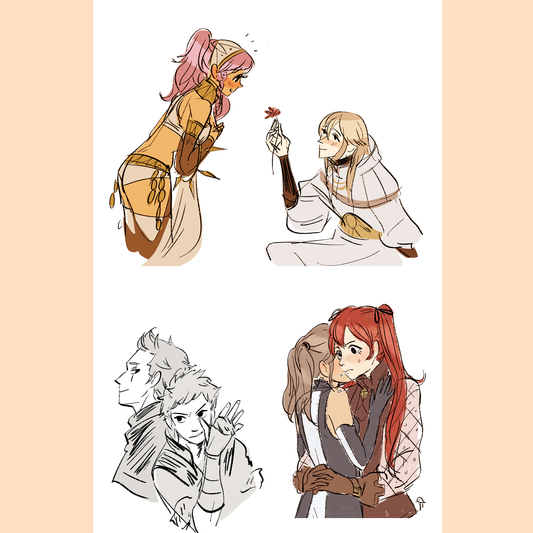 Fire Emblem: Awakening Sketchbook [For Ylisse!] 2015