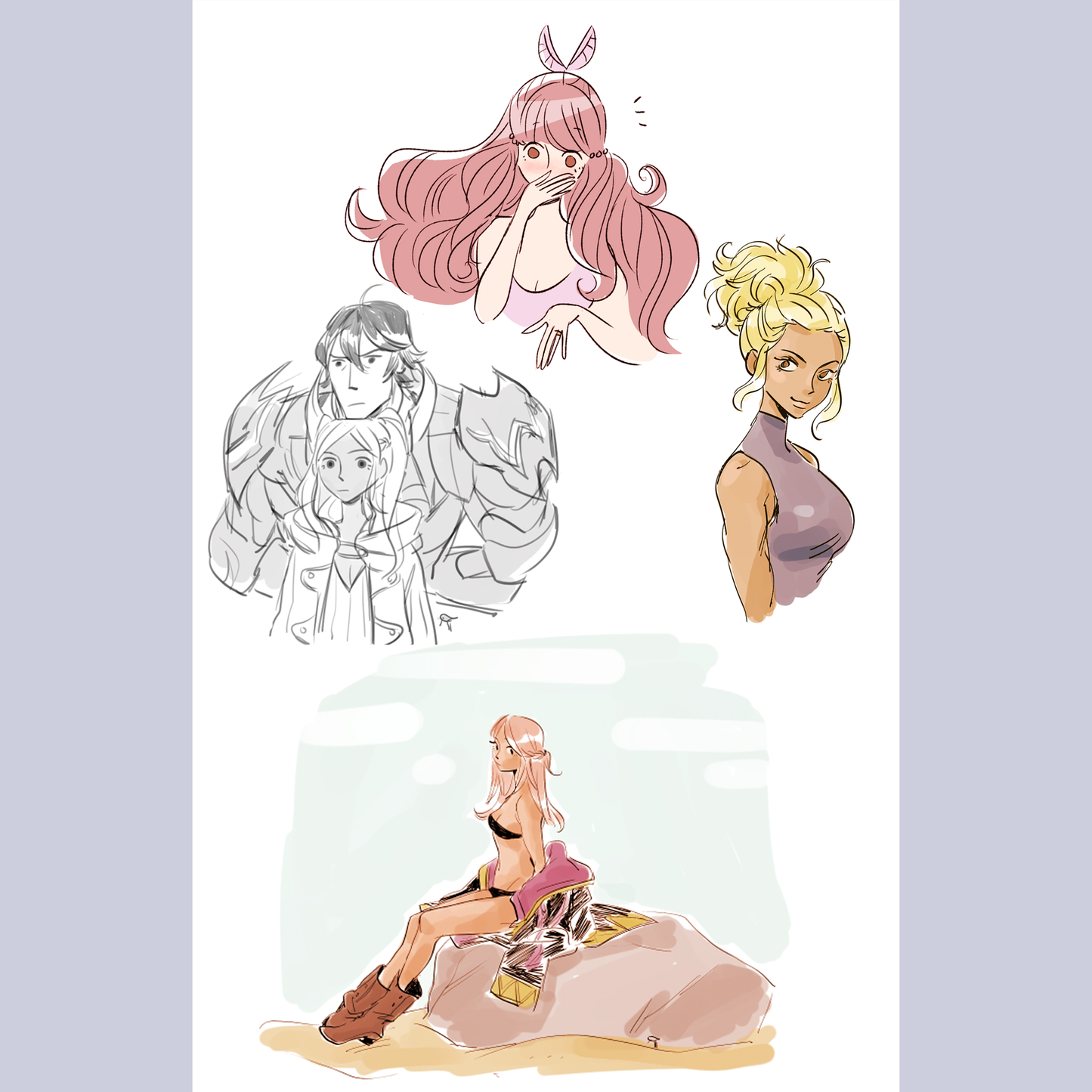 Fire Emblem: Awakening Sketchbook Bundle