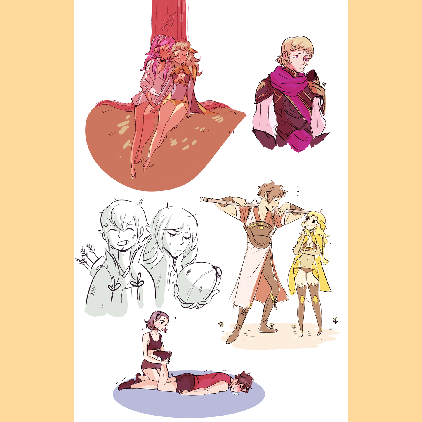 Fire Emblem: Fates Sketchbook [Hidden Potential] 2016