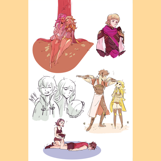 Fire Emblem: Fates Sketchbook [Hidden Potential] 2016