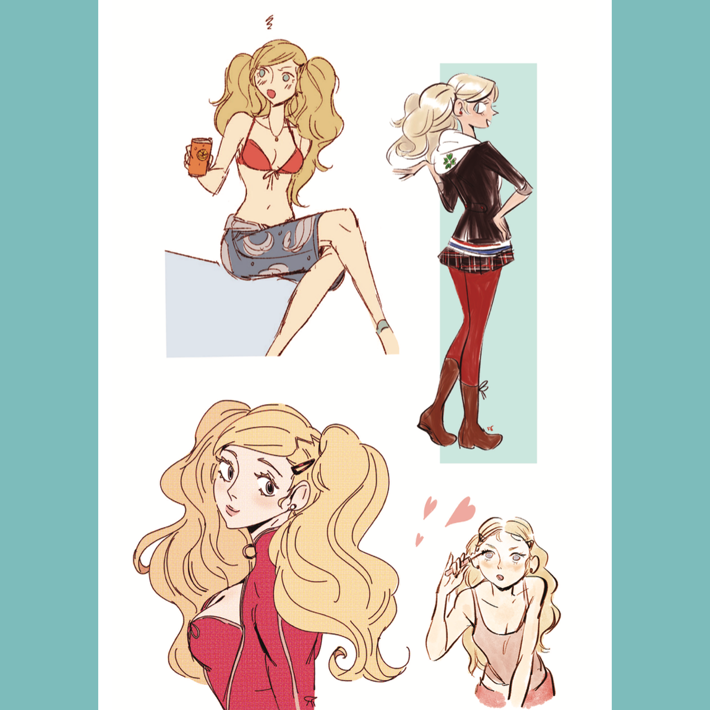 Persona 5 Sketchbook [All-Out Attack!] 2019