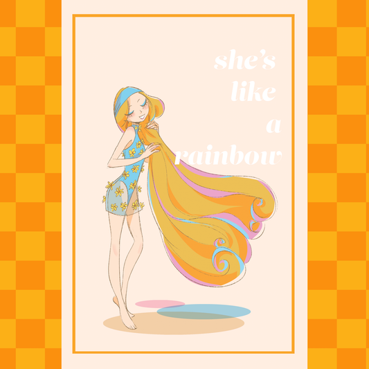 Metaphor: ReFantazio Postcard - She's A Rainbow